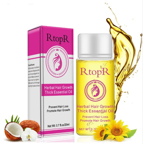 RtopR Herbal Hair Growth Essential Oil – Thick & Healthy Hair