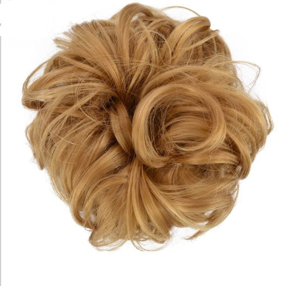 Curly Hair Bun Extension